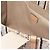 Borsa Tote Media Woody di Chloé Marrone Beige - vista 4