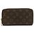 Louis Vuitton Monogram Zippy Wallet Brown