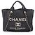 Gabrielle Chanel Denim Deauville Piccola Tote Blu