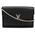 Borsa Clutch Lockme Chain di Louis Vuitton Nero