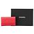 Timeless Tarjetero de caviar Chanel Coco Mark Roja - vista 11