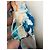 Blusa Ulla Johnson Viennne Azul de Algodón - vista 8