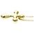 Tiffany & Co Collana Croce in Oro 18K Tiffany D'oro - vista 3