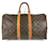 Borsa Keepall 45 Monogram Louis Vuitton Marrone Monogramma  - vista 2