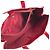 Borsa Louis Vuitton Monogram Vernis Wilshire PM Rosso - vista 10