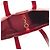 Borsa Louis Vuitton Monogram Vernis Wilshire PM Rosso - vista 8