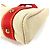 Borsa Tote Louis Vuitton Antigua Cabas PM Rosso Beige - vista 6