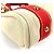 Borsa Tote Louis Vuitton Antigua Cabas PM Rosso Beige - vista 7