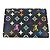 Louis Vuitton Monogram Multicolore Coin Purse Black Multiple colors - view 2