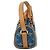 Speedy Portachiavi in denim Monogram Louis Vuitton Blu Monogramma - vista 4