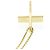 Tiffany & Co Collana Tiffany Cross in Oro Giallo (18K) D'oro - vista 6
