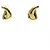 Tiffany & Co Orecchini a bottone in oro 18K a forma di goccia Tiffany D'oro