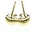 Tiffany & Co Orecchini a bottone in oro 18K a forma di goccia Tiffany D'oro - vista 2