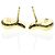Tiffany & Co Orecchini a bottone in oro 18K a forma di goccia Tiffany D'oro - vista 3