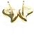 Tiffany & Co Orecchini a bottone in oro 18K a forma di goccia Tiffany D'oro - vista 4