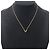 Louis Vuitton Essential V Metallgold-Halskette Golden - Ansicht 10