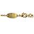 Louis Vuitton Essential V Metallgold-Halskette Golden - Ansicht 7