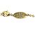 Louis Vuitton Essential V Metallgold-Halskette Golden - Ansicht 8
