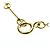 Tiffany & Co Collana con pendente a croce in oro giallo 18K Tiffany D'oro - vista 8