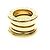 Bulgari Collana Pendente Bvlgari B.zero1 in Oro 18K D'oro