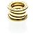 Bulgari Collana Pendente Bvlgari B.zero1 in Oro 18K D'oro - vista 4