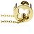 Collana Pendente Empreinte Louis Vuitton D'oro - vista 4