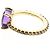 Pomellato Nudo Ring aus Roségold mit Amethyst und Diamanten Golden - Ansicht 2