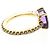 Pomellato Nudo Ring aus Roségold mit Amethyst und Diamanten Golden - Ansicht 4