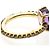 Pomellato Nudo Ring aus Roségold mit Amethyst und Diamanten Golden - Ansicht 8