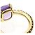 Pomellato Nudo Ring aus Roségold mit Amethyst und Diamanten Golden - Ansicht 9
