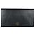 Cartera larga de piel negra Chanel Negro