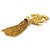 Spilla in metallo dorato Chanel D'oro - vista 3
