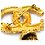 Spilla in metallo dorato Chanel D'oro - vista 6
