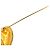 Spilla in metallo dorato Chanel D'oro - vista 7