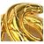 Spilla in metallo dorato Chanel D'oro - vista 8