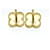 Boucles d'oreilles clous Sweet Alhambra en or 18K Van Cleef & Arpels Doré  - vue 7