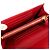 Saffiano Cartera de cadena acolchada Prada en rojo Roja - vista 11