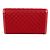 Saffiano Cartera de cadena acolchada Prada en rojo Roja - vista 3