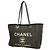 Chanel Deauville Kettentasche Braun Schwarz