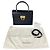 Borsa a mano/spalla in pelle nera Salvatore Ferragamo Nero