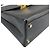 Borsa a mano/spalla in pelle nera Salvatore Ferragamo Nero - vista 12