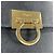 Borsa a mano/spalla in pelle nera Salvatore Ferragamo Nero - vista 15
