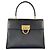 Borsa a mano/spalla in pelle nera Salvatore Ferragamo Nero - vista 2