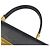 Borsa a mano/spalla in pelle nera Salvatore Ferragamo Nero - vista 6
