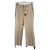 Pantalones Flare Golden Goose Crema Algodón