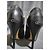 Stivaletti in pelle nera Christian Dior Nero - vista 6
