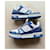 Sneaker Louis Vuitton Bianco Blu - vista 3