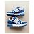 Sneaker Louis Vuitton Bianco Blu - vista 4