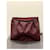 Gucci Falda corta de cuero burdeos - vista 3