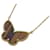 Van Cleef & Arpels Lucky Alhambra Papillon Necklace Golden Yellow  - view 1